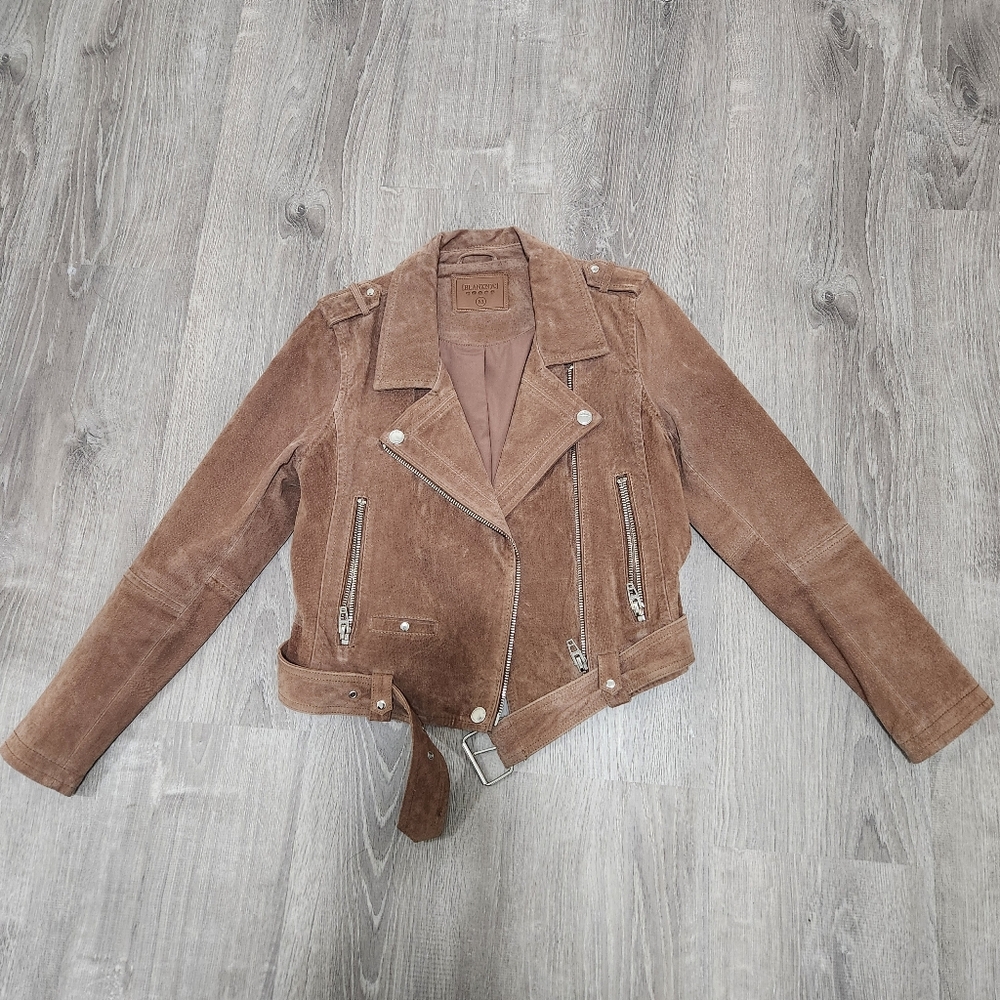BlankNYC Brown Suede Jacket